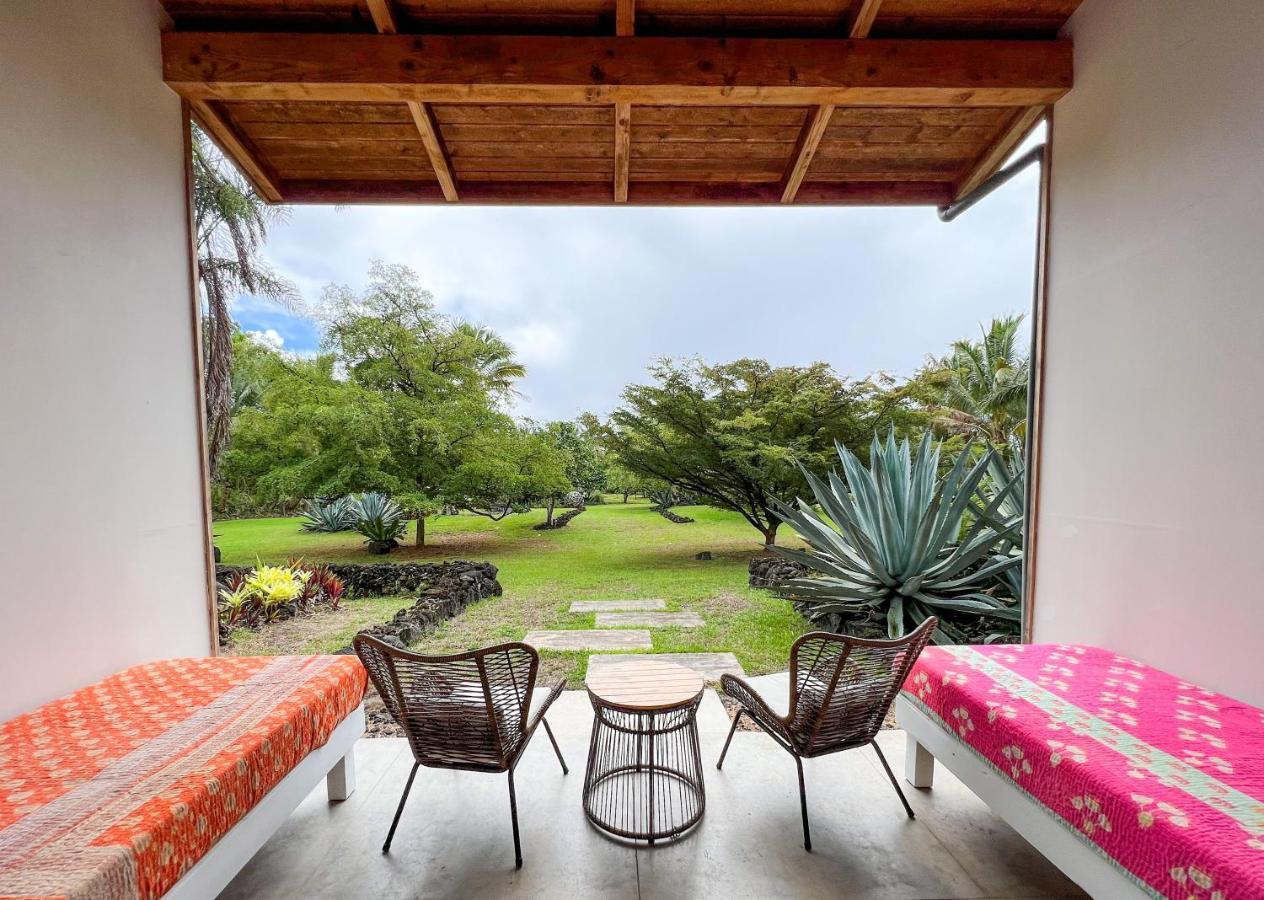 Jungle Haven Ocean Front Eco Villa On Fruit Farm Pahoa Zewnętrze zdjęcie