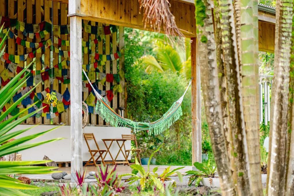 Jungle Haven Ocean Front Eco Villa On Fruit Farm Pahoa Zewnętrze zdjęcie